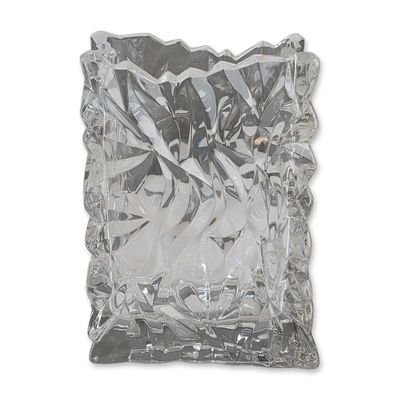 Rosenthal Studio-Linie Clear Textured Glass Vase