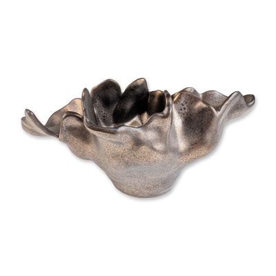 Sale Photo Thumbnail #316: Contemporary Metallic Glaze Ceramic Meteor Bowl