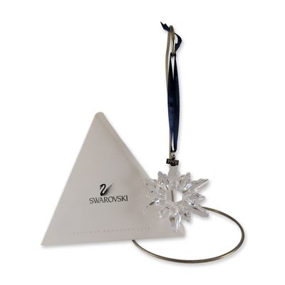 Sale Photo Thumbnail #513: Swarovski Crystal 1998 Annual Edition Snowflake Figurine