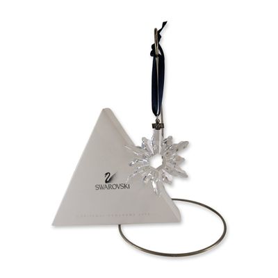 Sale Photo Thumbnail #509: Swarovski Crystal 1998 Annual Edition Christmas Ornament