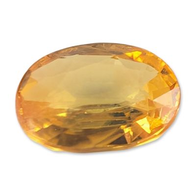Sale Photo Thumbnail #426: Oval Mixed Cut Golden Yellow Citrine Gemstone