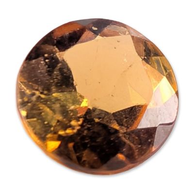 Sale Photo Thumbnail #412: Loose Faceted Golden Brown Gemstone