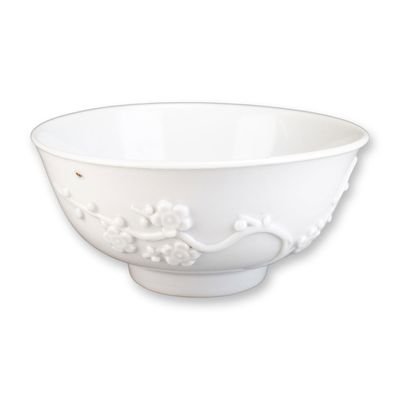 Sale Photo Thumbnail #139: Chinese Blanc de Chine Porcelain Plum Blossom Bowl 18th Century