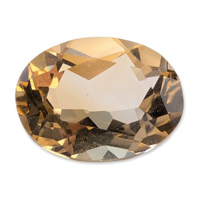 Sale Photo Thumbnail #417: Oval Faceted Loose Citrine Gemstone