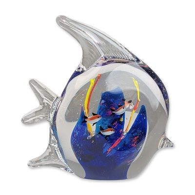 Sale Photo Thumbnail #269: Murano Style Blown Art Glass Aquarium Fish Figurine