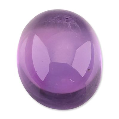 Sale Photo Thumbnail #178: Natural Purple Amethyst Oval Cabochon