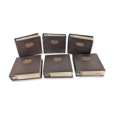 Sale Photo Thumbnail #689: 6pc 1940s-1970s US First Day Covers Collection in Albums