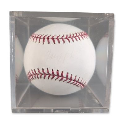 Sale Photo Thumbnail #467: Tommy John Autographed Official Major League Baseball w/ COA