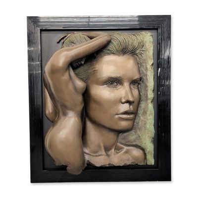 Sale Photo Thumbnail #122: Bill Mack (American, born 1944) Bonded Bronze Relief Sculpture, Signed w/ COA
