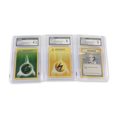 Sale Photo Thumbnail #486: 3pc CGC Graded 2023 Pokemon Trading Card Game Classic Holo Cards