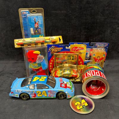 Sale Photo Thumbnail #392: NASCAR Sports Collectibles and Die Cast Car Lot Gordon 24