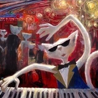 Sale Photo Thumbnail #107: S&N Ivan Clarke "Jazz Tom" Medium Giclée