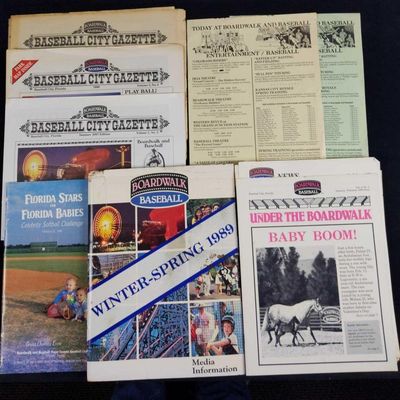 Sale Photo Thumbnail #500: Boardwalk And Baseball Newsletters Photos Media