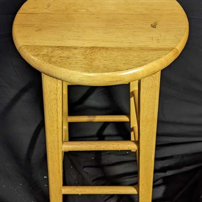 Sale Photo Thumbnail #123: Wooden Counter 29" Stool