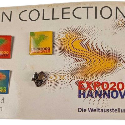 Rare German Expo2000 Worlds Fair Pin Collection 1