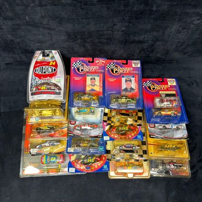 Sale Photo Thumbnail #397: 20 Assorted NASCAR 1:64 Die-Cast Cars Jeff Gordon Dale Earnhardt and Jimmie Johnson