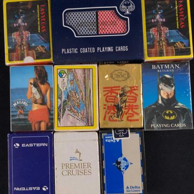 Sale Photo Thumbnail #408: 10 Vintage Vegas Batman Malibu Playing Cards B