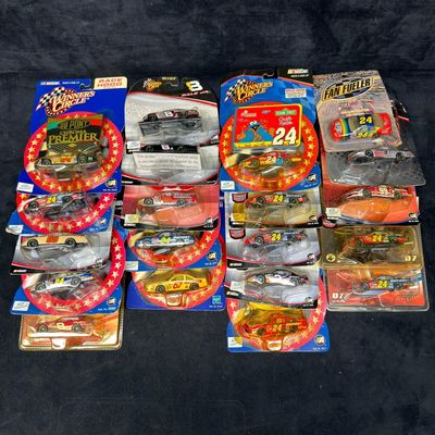 Sale Photo Thumbnail #410: Assorted NASCAR Jeff Gordon and Other Racing Die-Cast Cars Twenty Car Lot