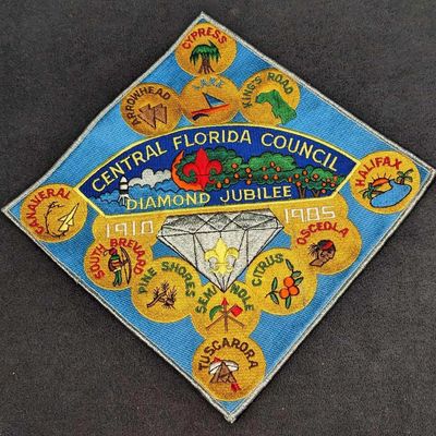 Sale Photo Thumbnail #173: BSA Central Florida Council Diamond Jubilee Jacket Patch