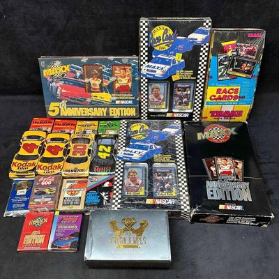 Sale Photo Thumbnail #341: NASCAR Trading Card Set Maxx Traks Box Cards