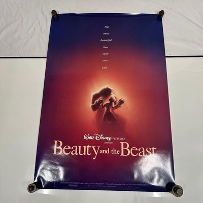 Sale Photo Thumbnail #195: Walt Disney Pictures Beauty and the Beast Original Movie Poster