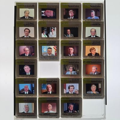 US Senate and Political Press Photo Slide Transparency Collection 22 Slides