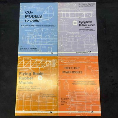 Sale Photo Thumbnail #389: Nexus Special Interests Full Size Plans Eight Seven Models Lot of 4 Four