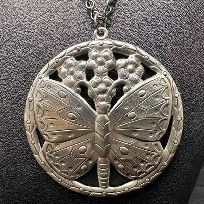 37 Gorham Sterling Silver Holiday Christmas Butterfly Ornament
