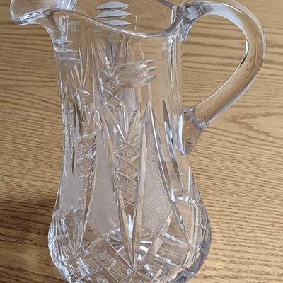 Sale Photo Thumbnail #187: American Brilliant Cut Glass Pitcher