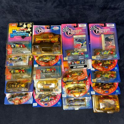 Sale Photo Thumbnail #380: Lot of NASCAR Jeff Gordon Die-Cast Cars 20 Cars Du Pont