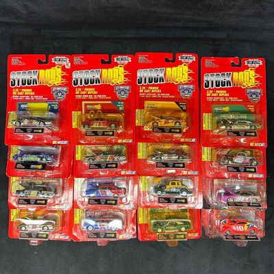 Racing Champions Stock Rods Die Cast Replica NASCAR Set of 16 Sixteen Premier Cars Tide Car