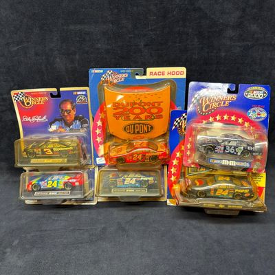 Sale Photo Thumbnail #404: 6 Winners Circle NASCAR Diecast Cars Jeff Gordon Dale Earnhardt Ken Schrader