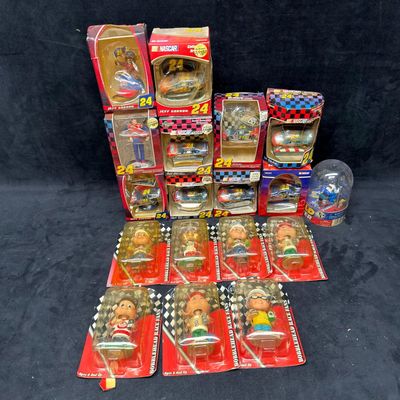 Sale Photo Thumbnail #417: NASCAR Ornaments and Bobblehead Race Fans Collection Lot of 18