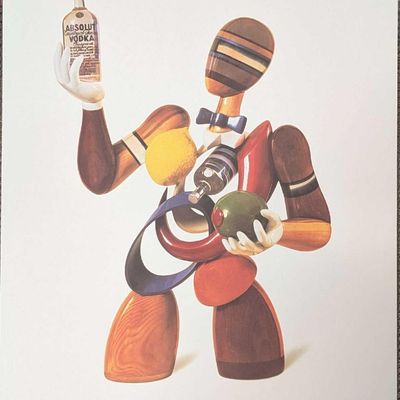 S&N Absolut Vodka Daniel Meyer Print #95