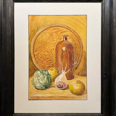 Sandzen, Margaret (1909-1993) untitled still life, watercolor