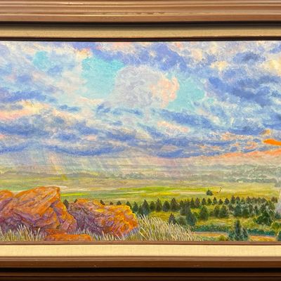 Wilson, Omer, Ribbon Road, Coronado, 1997 acrylic on canvas board
