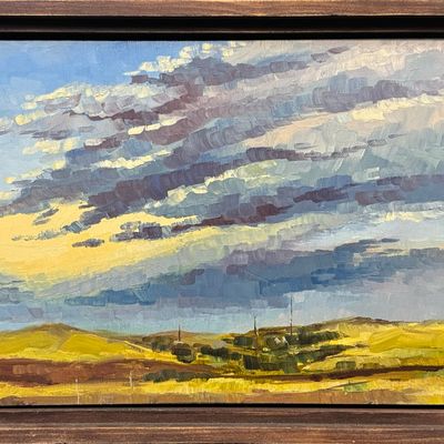 Sale Photo Thumbnail #104: Thibodeau, Nicole, Hidden in the Hills, 2007 oil on board