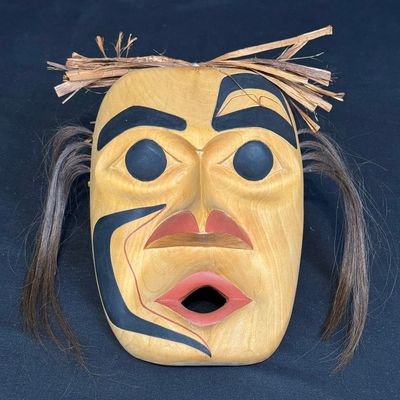 McKay, Geo "The Carver", mask, woodcarving