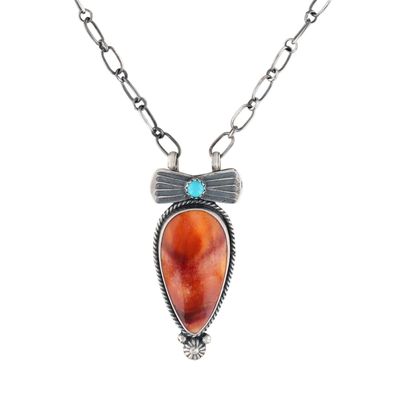 Verley Betone Navajo Sterling Multi-Stone Necklace