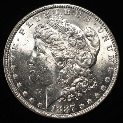 1887 MORGAN DOLLAR BU