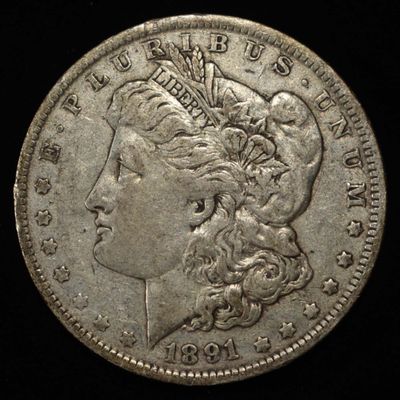 1891-O MORGAN DOLLAR