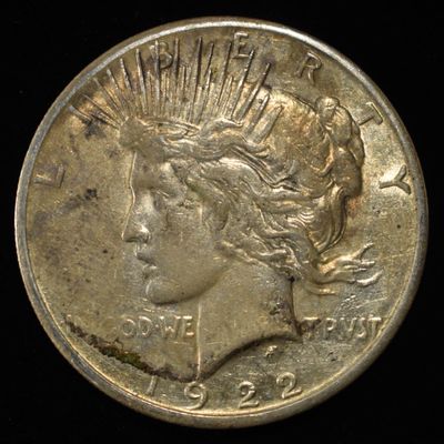 1922-S PEACE DOLLAR