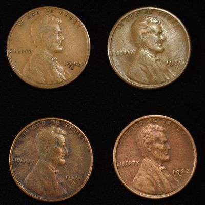 Sale Photo Thumbnail #165: 8 NICE EARLY SEMIKEY WHEAT CENTS