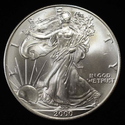 2000 AMERICAN SILVER EAGLE
