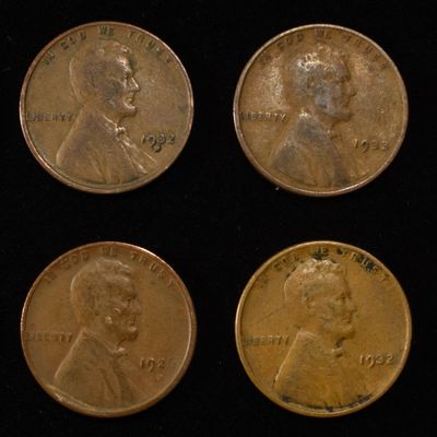 Sale Photo Thumbnail #167: 8 NICE EARLY SEMIKEY WHEAT CENTS