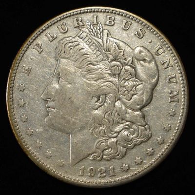 1921-S MORGAN DOLLAR