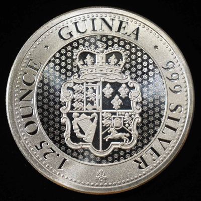 Sale Photo Thumbnail #407: GUINEA 1.25 OZ 0.999 SILVER ROUND