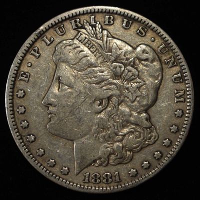 1881 MORGAN DOLLAR