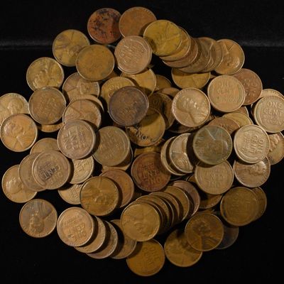 Sale Photo Thumbnail #125: (100) "S" MINT CENTS FROM THE 1930'S