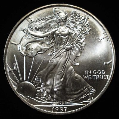 1997 AMERICAN SILVER EAGLE